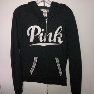 PINK Quarter Zip Hoodie
